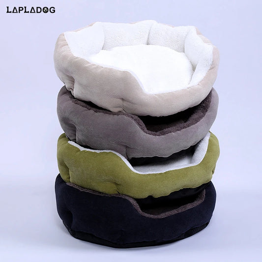 LAPLADOG Cozy Corduroy Pet Bed 🐶✨