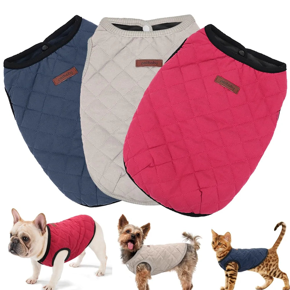 Warm Autumn And Winter Dog Clothes