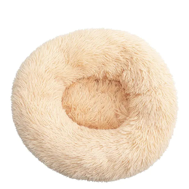 Pet Dog Bed Comfortable Donut Cuddler