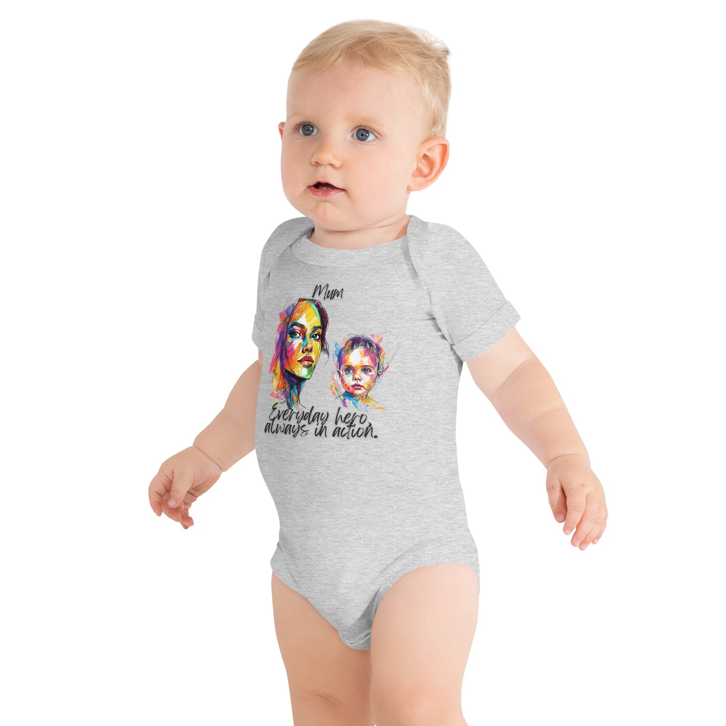 Mum´s Baby short sleeve one piece