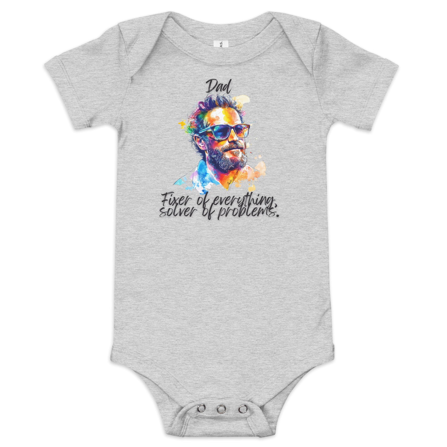 Dad´s Baby short sleeve one piece