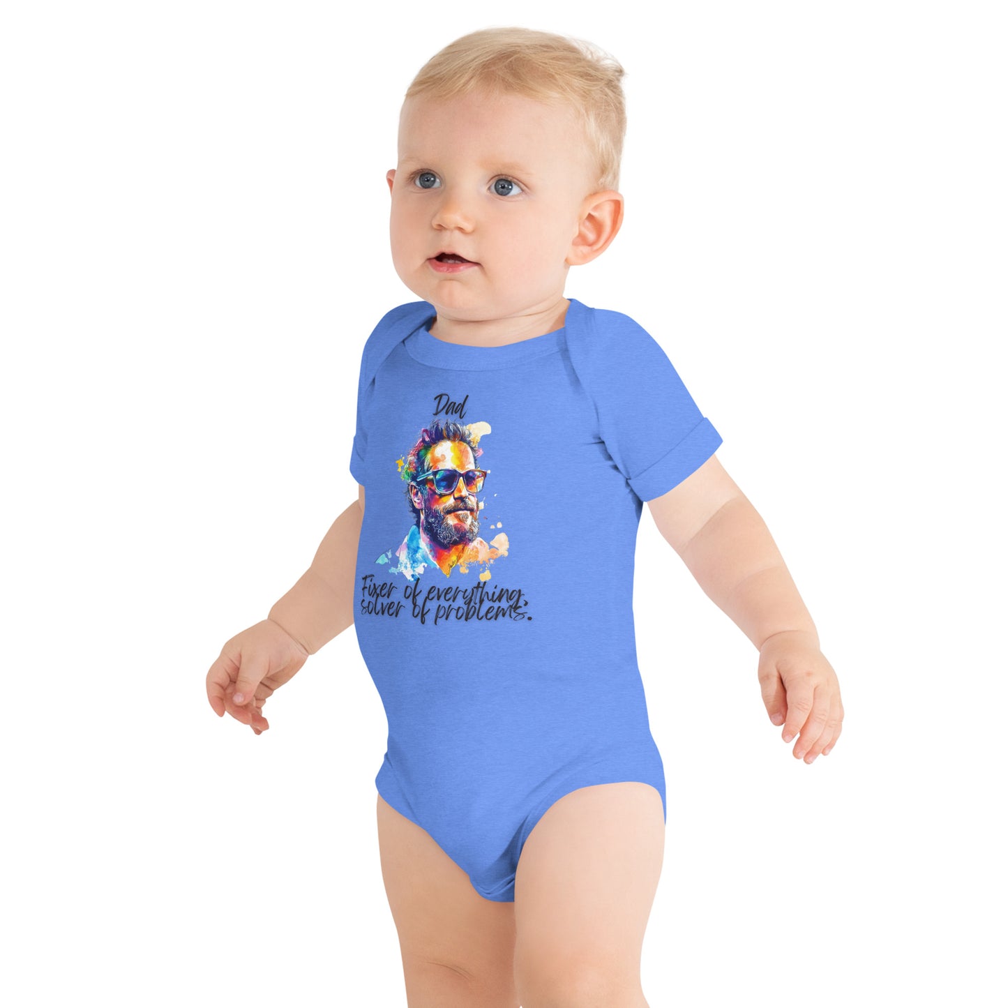 Dad´s Baby short sleeve one piece