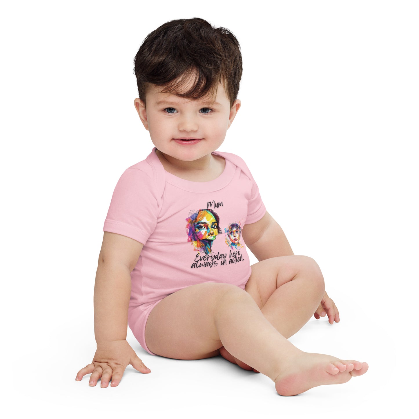 Mum´s Baby short sleeve one piece