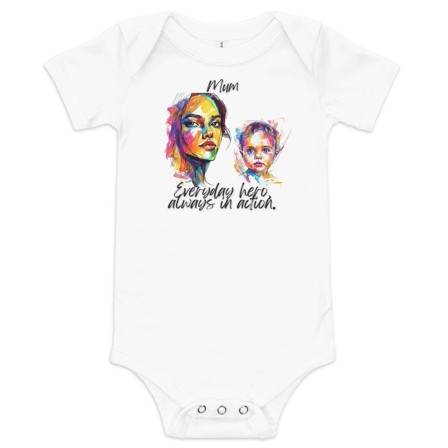 Mum´s Baby short sleeve one piece