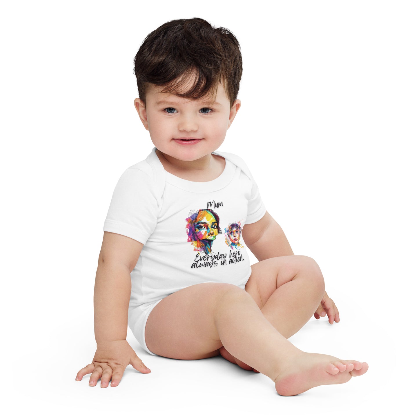 Mum´s Baby short sleeve one piece