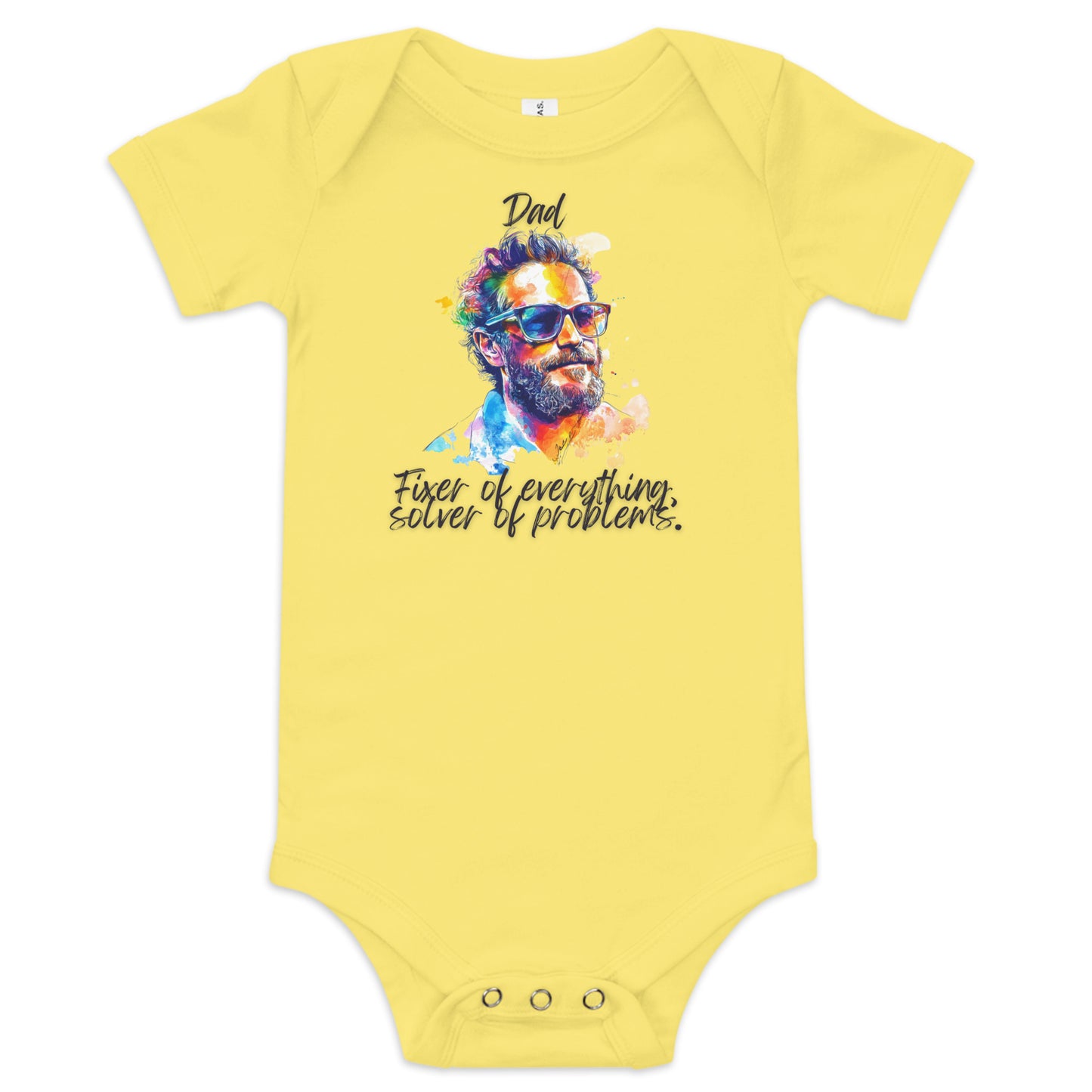 Dad´s Baby short sleeve one piece