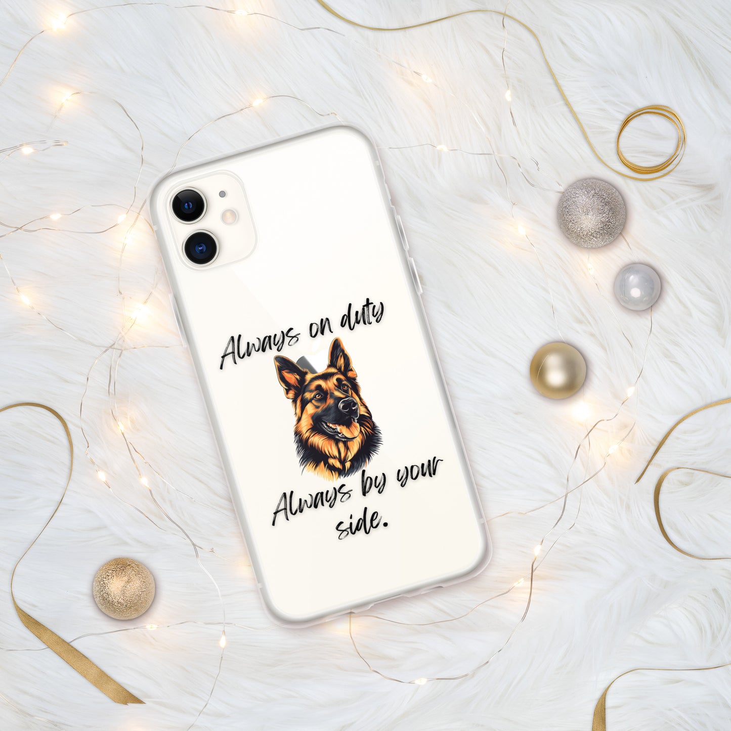 German Shepherd - Clear Case for iPhone®