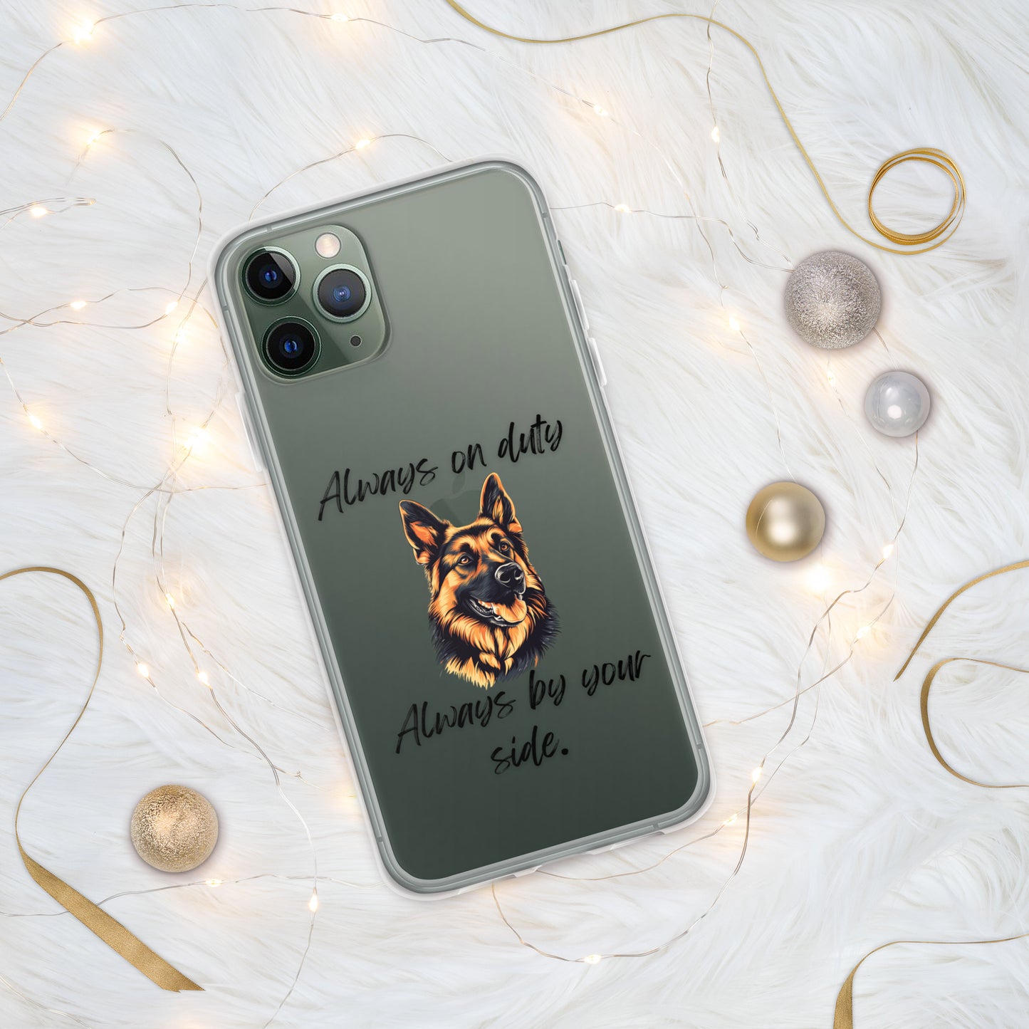 German Shepherd - Clear Case for iPhone®