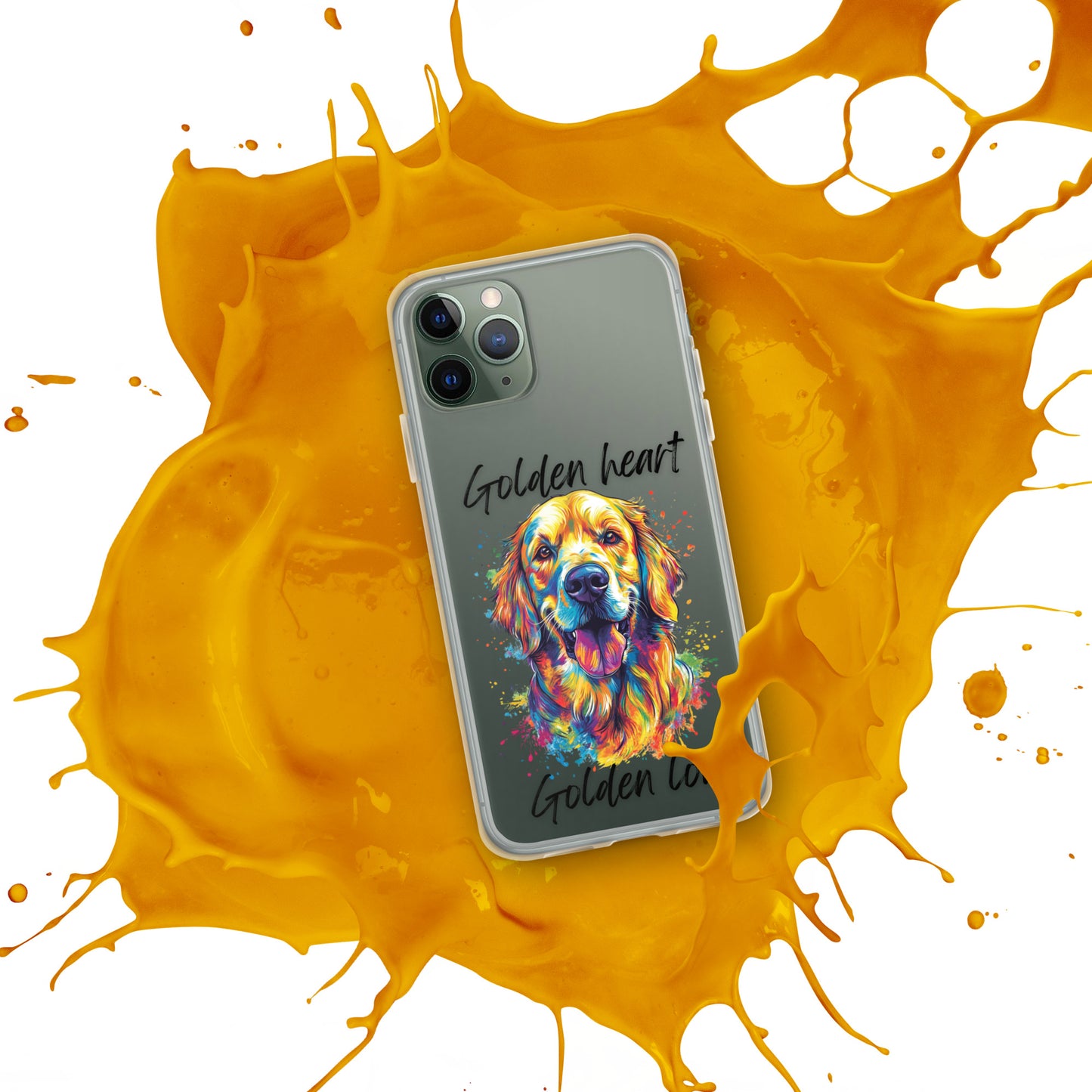 Golden Retriever - Clear Case for iPhone®