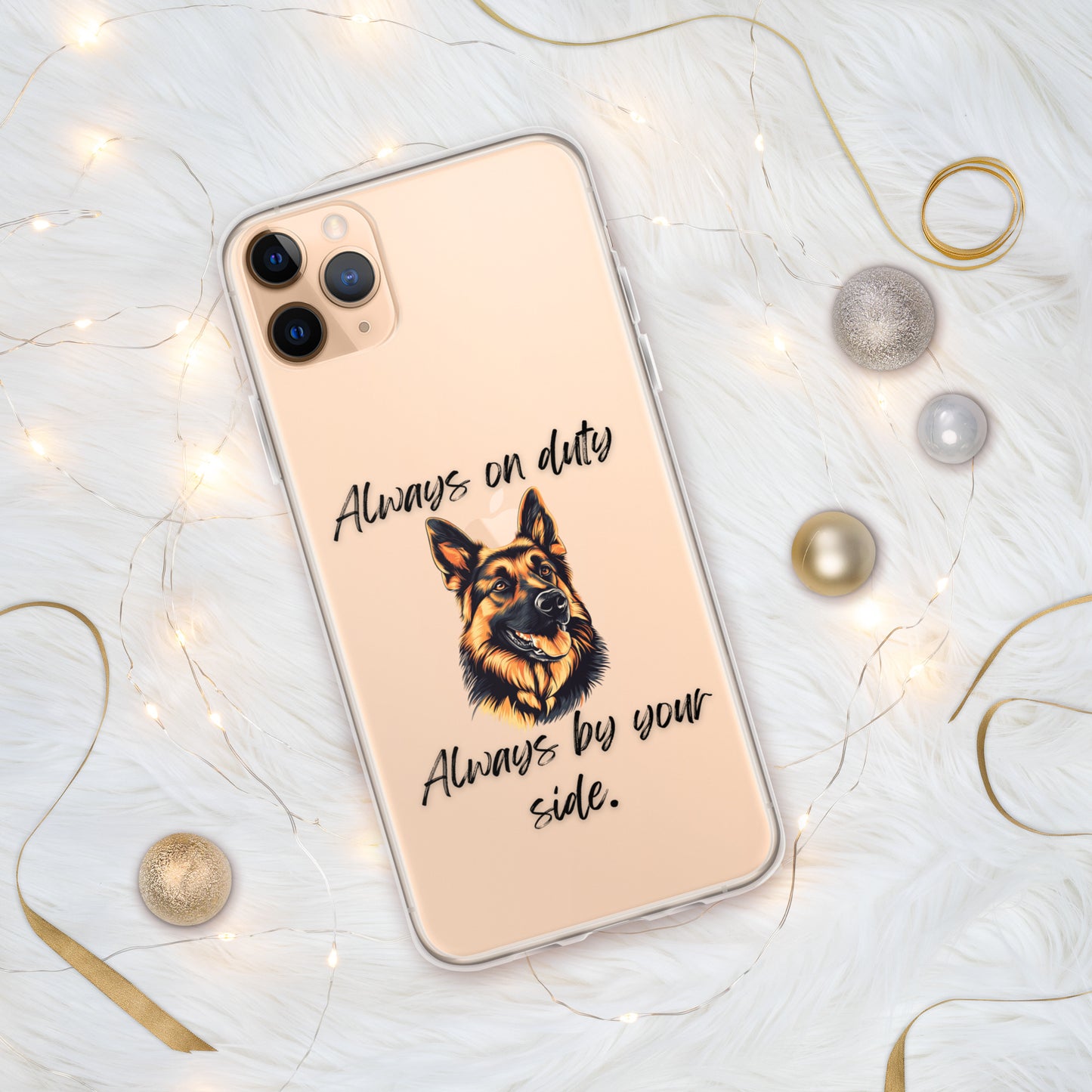 German Shepherd - Clear Case for iPhone®