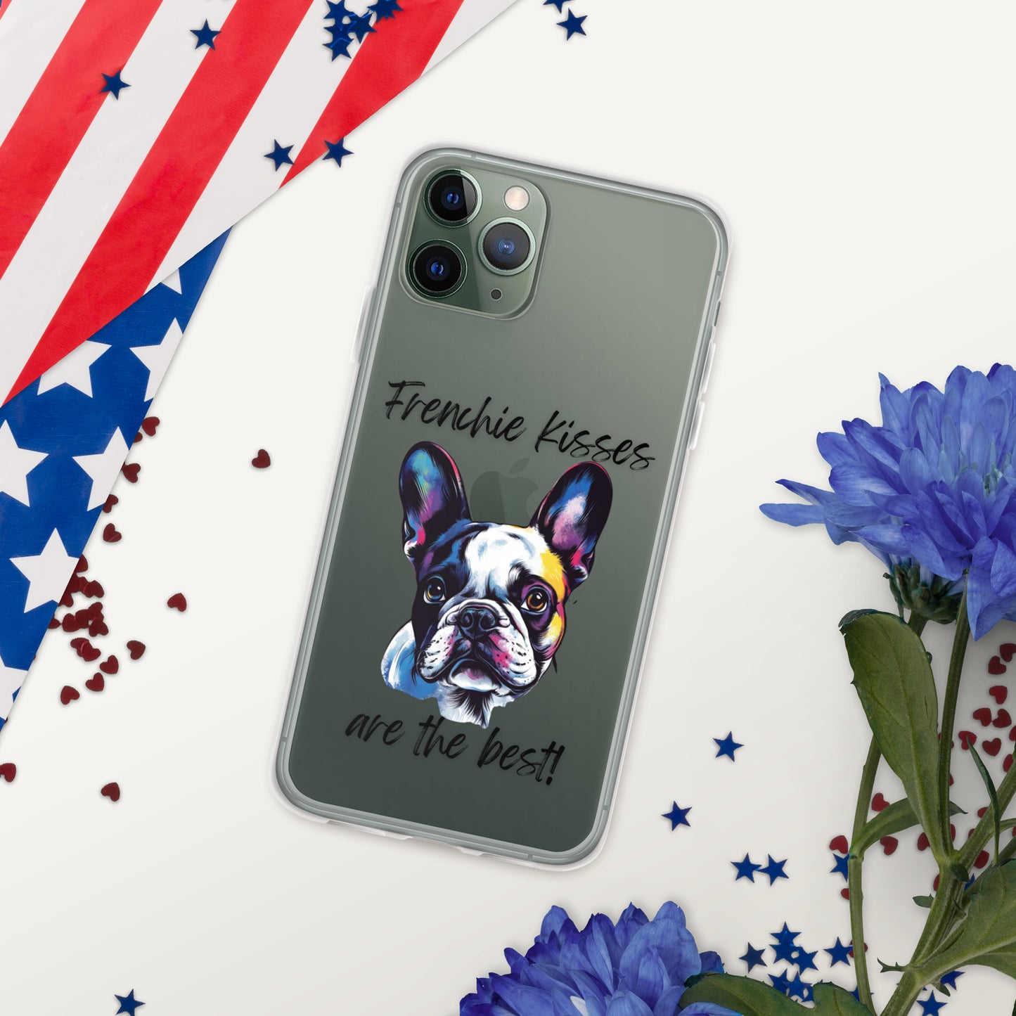 French Bulldog - Clear Case for iPhone®