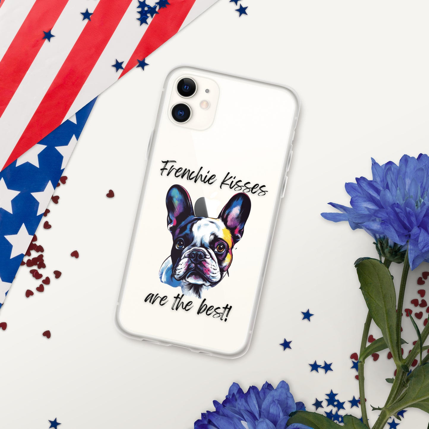 French Bulldog - Clear Case for iPhone®