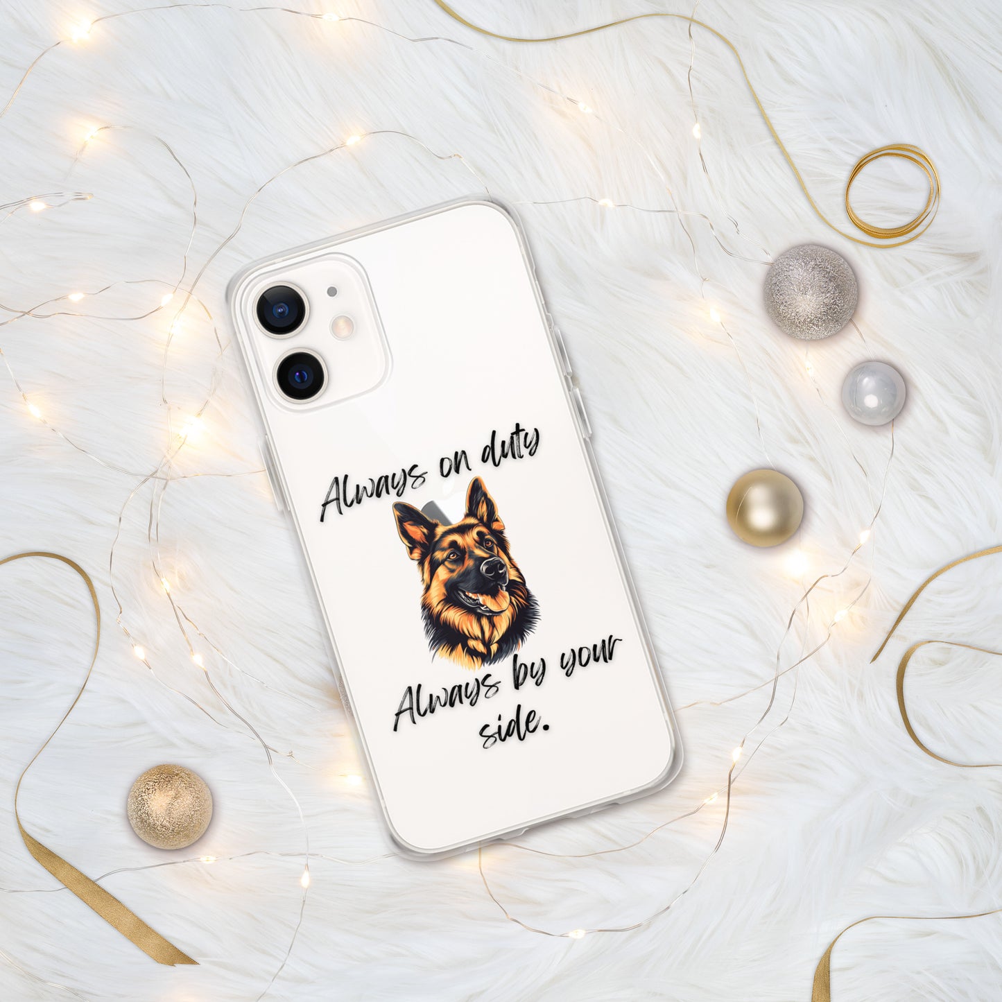 German Shepherd - Clear Case for iPhone®