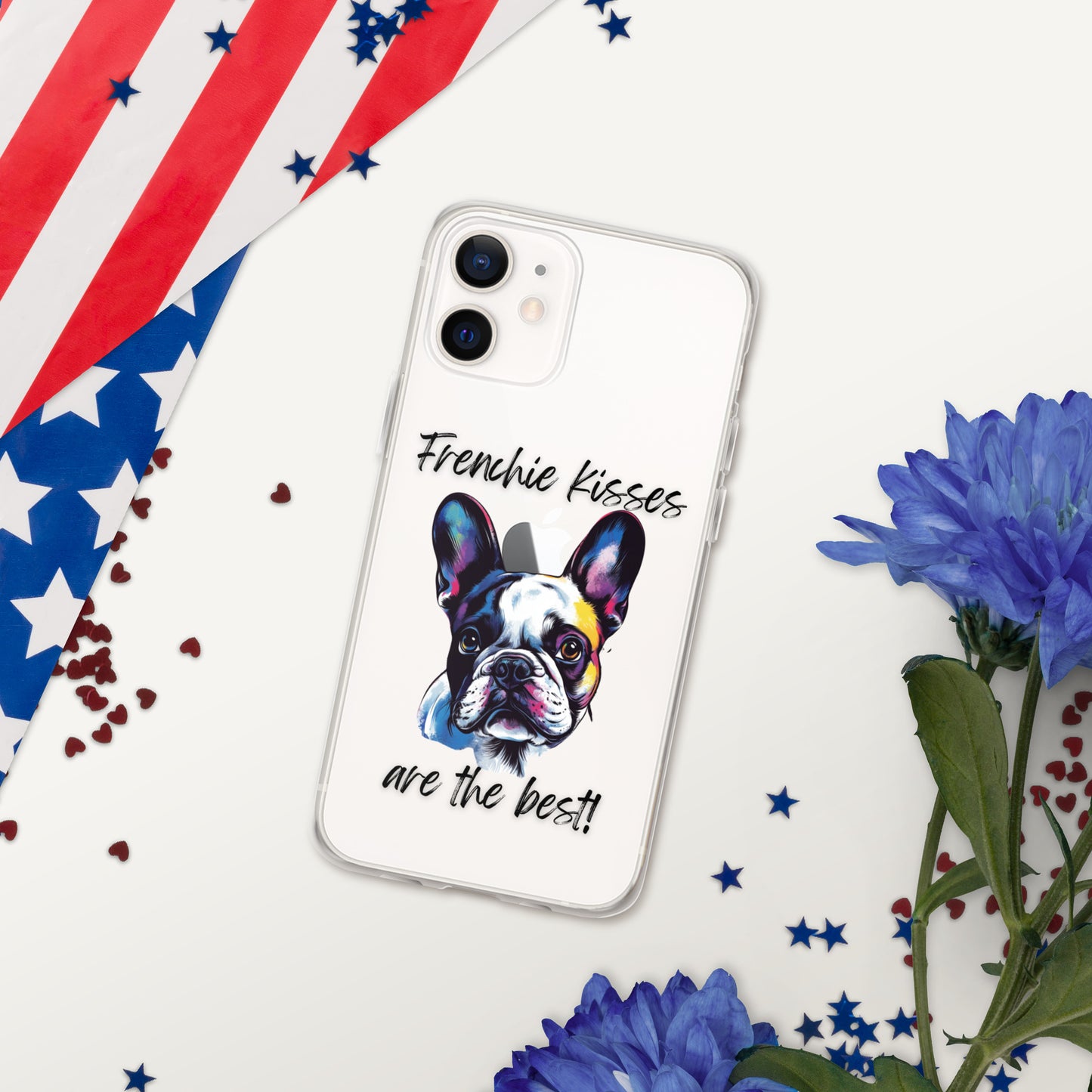 French Bulldog - Clear Case for iPhone®