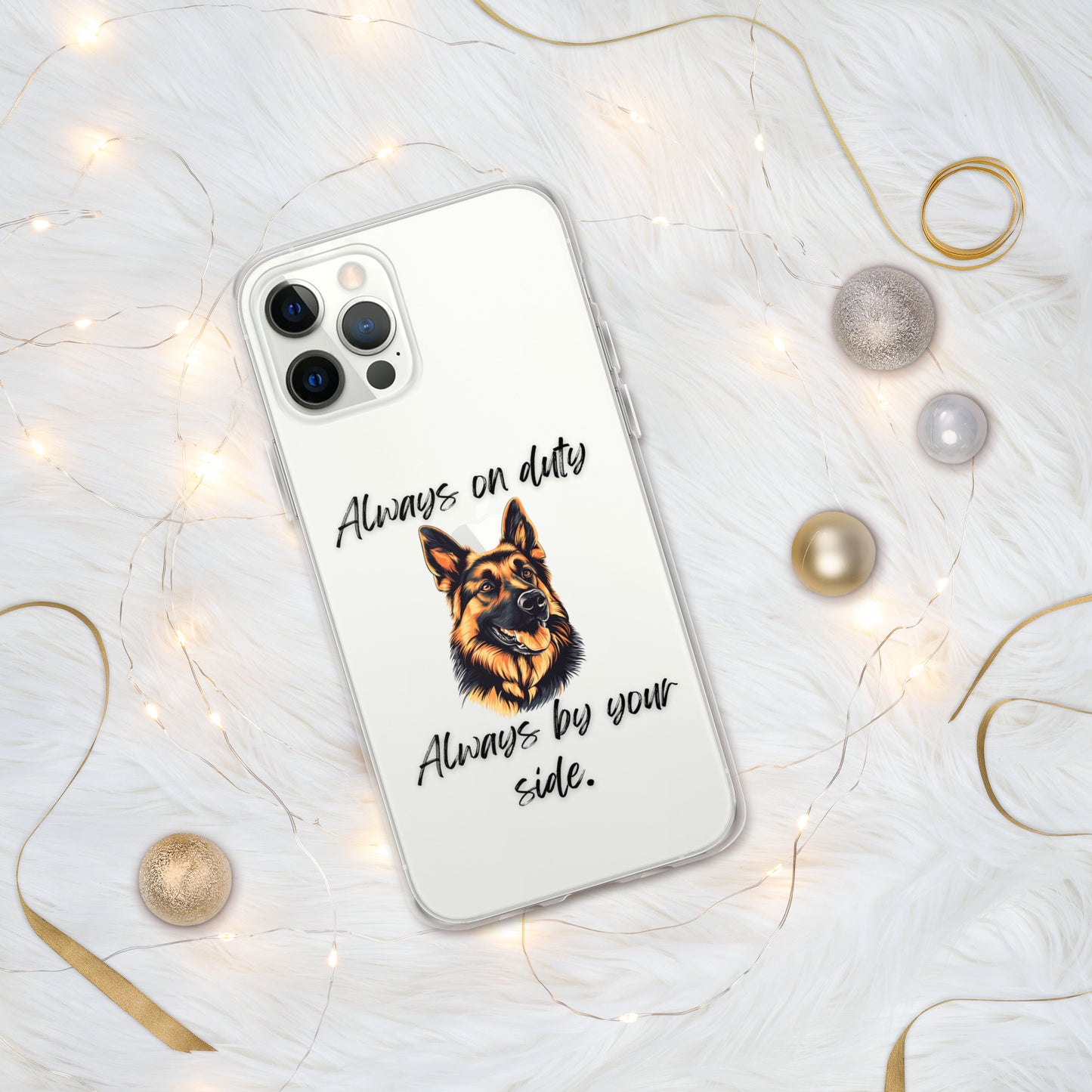 German Shepherd - Clear Case for iPhone®