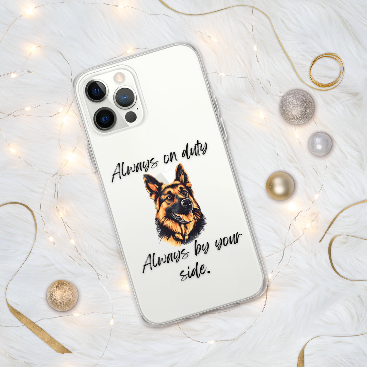 German Shepherd - Clear Case for iPhone®