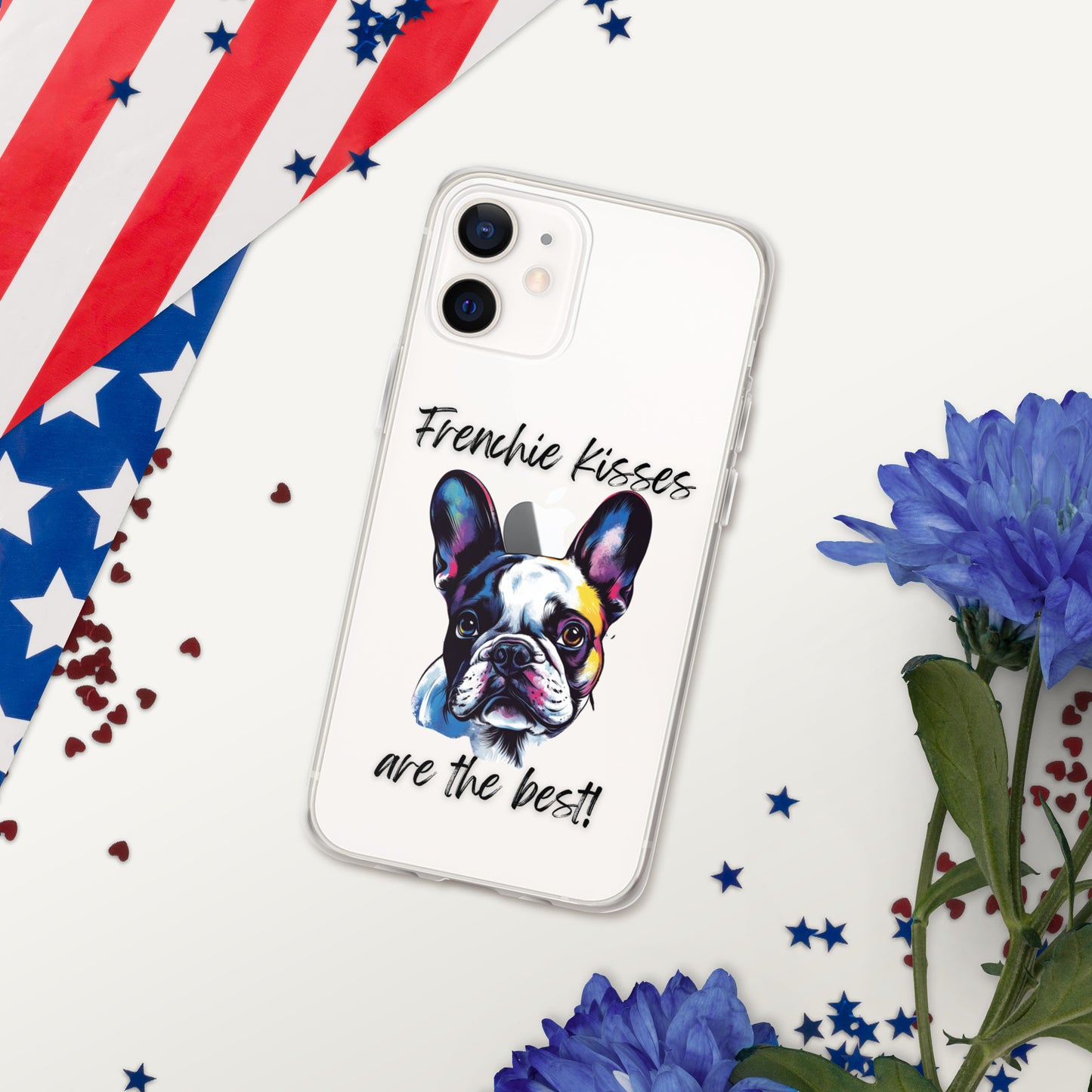 French Bulldog - Clear Case for iPhone®