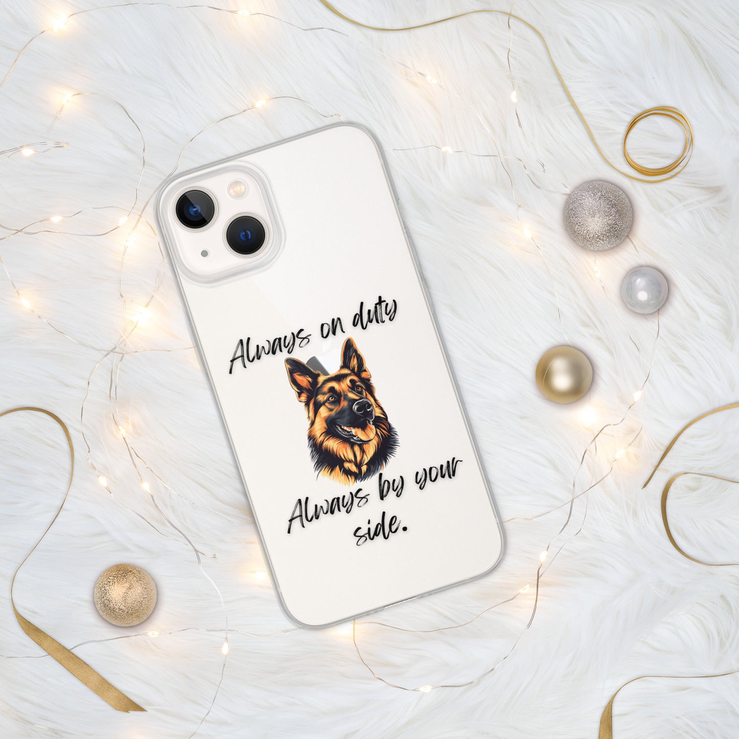 German Shepherd - Clear Case for iPhone®