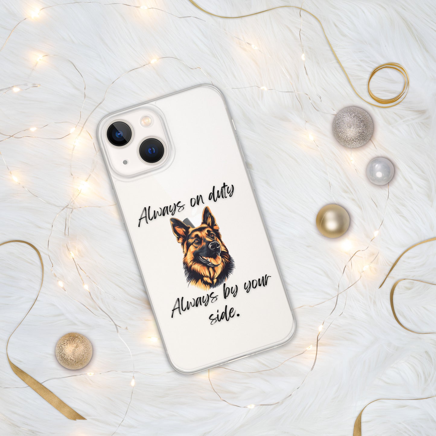 German Shepherd - Clear Case for iPhone®