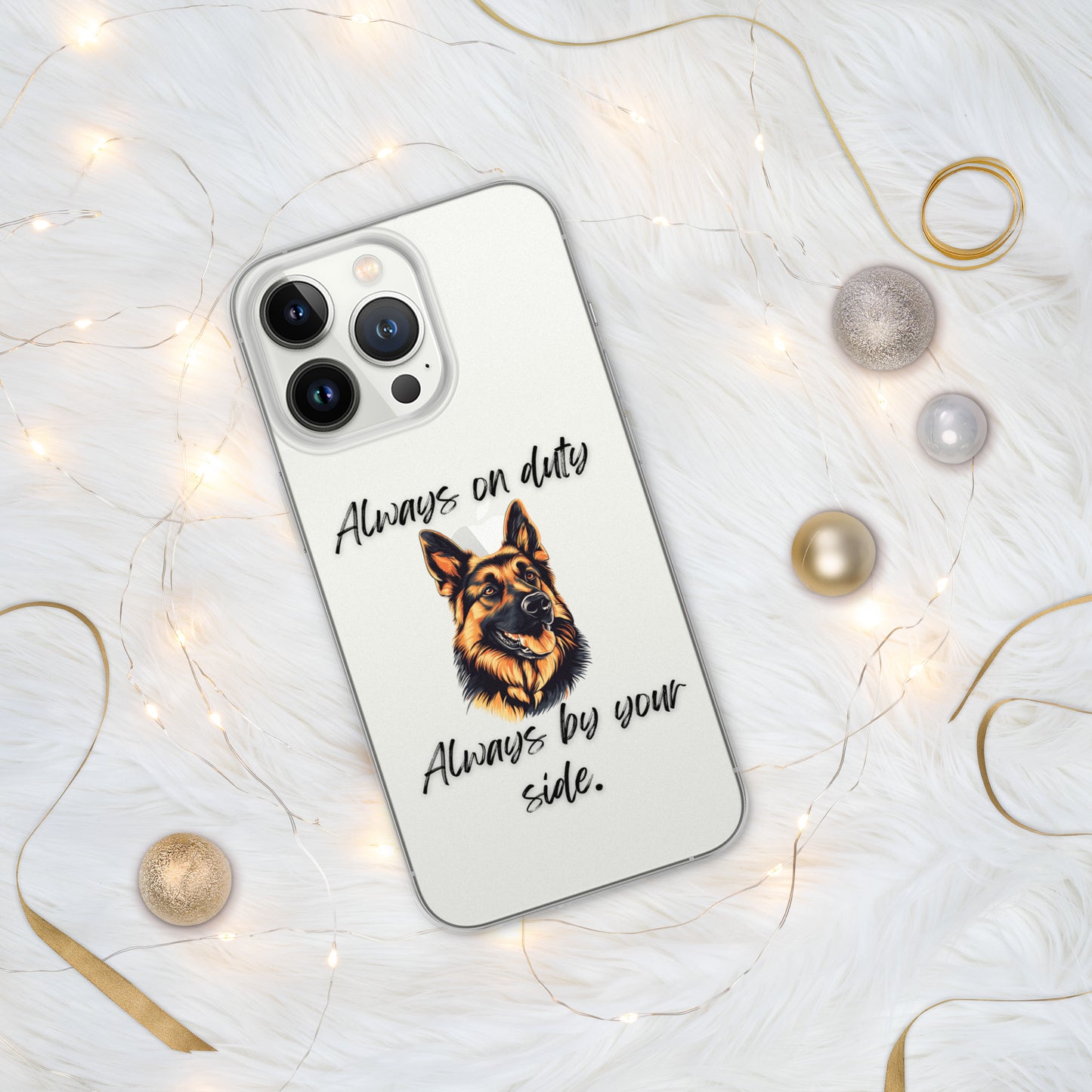 German Shepherd - Clear Case for iPhone®