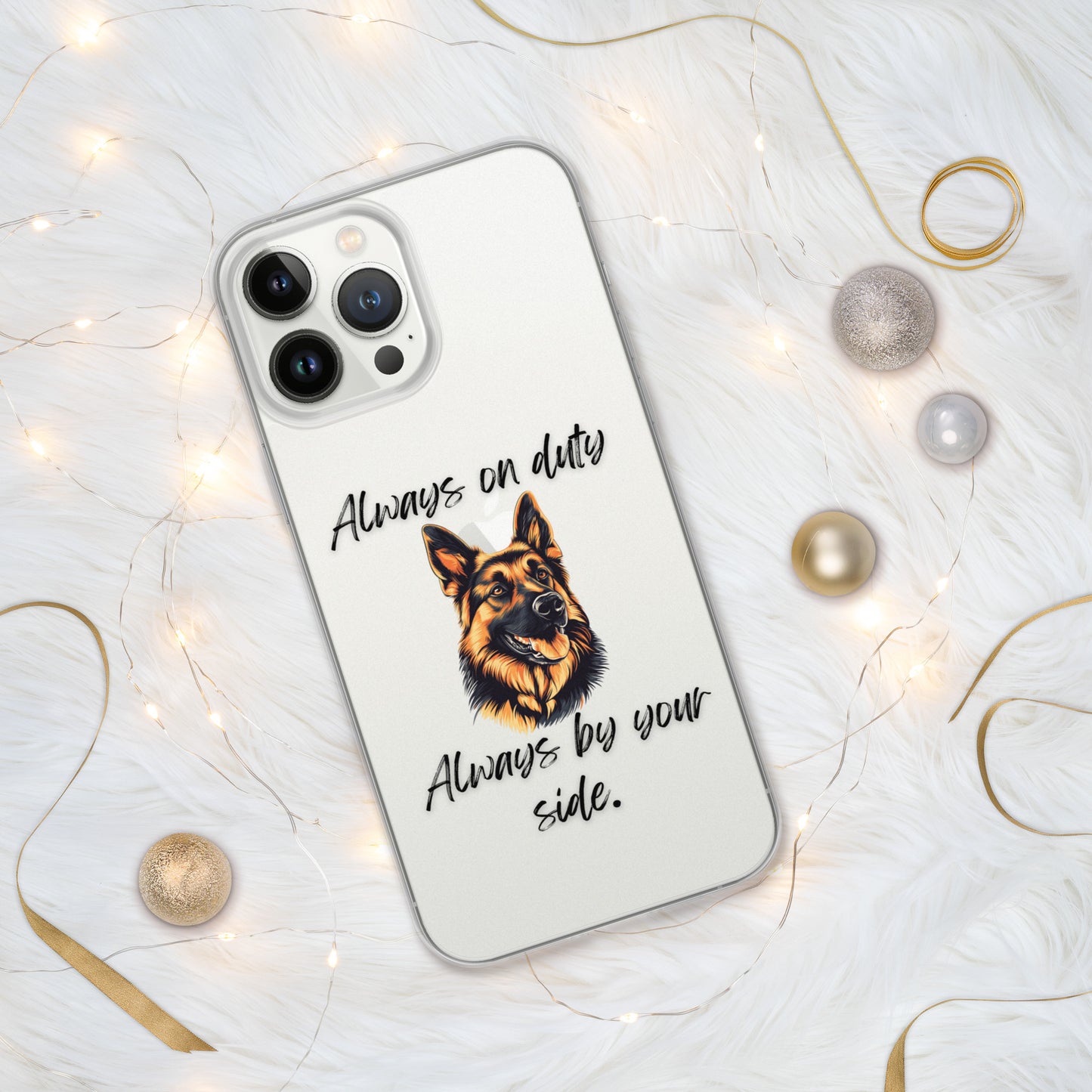 German Shepherd - Clear Case for iPhone®