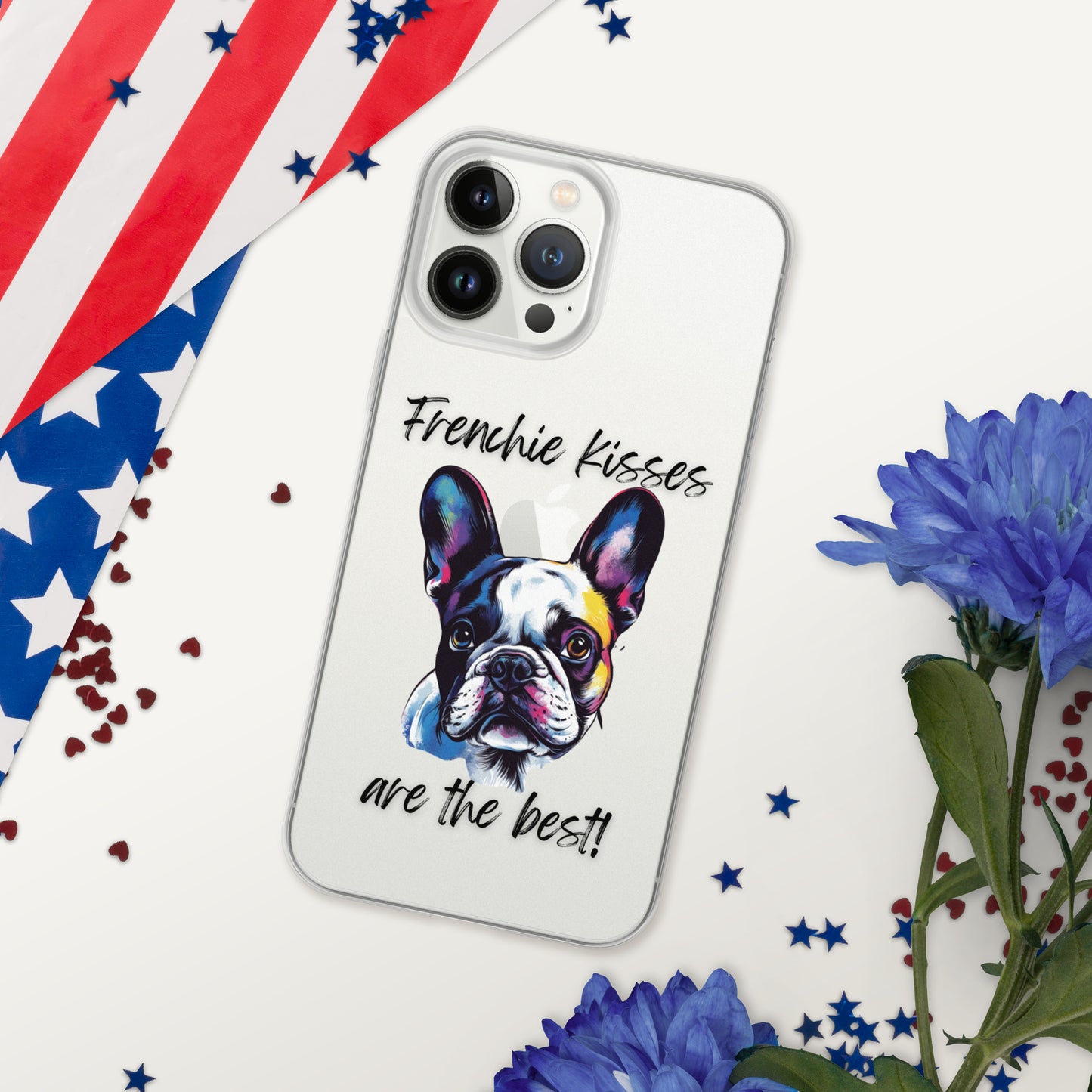 French Bulldog - Clear Case for iPhone®