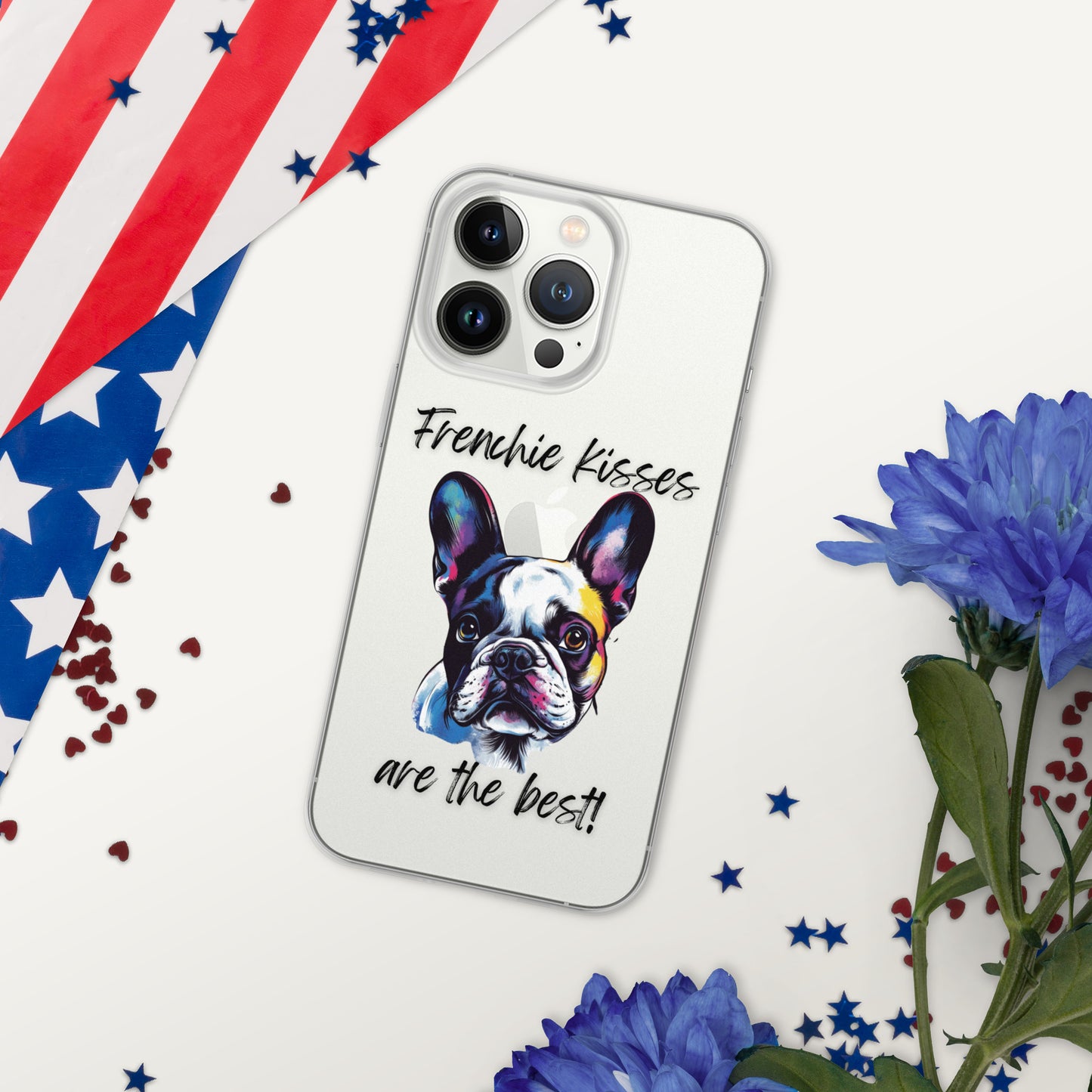 French Bulldog - Clear Case for iPhone®