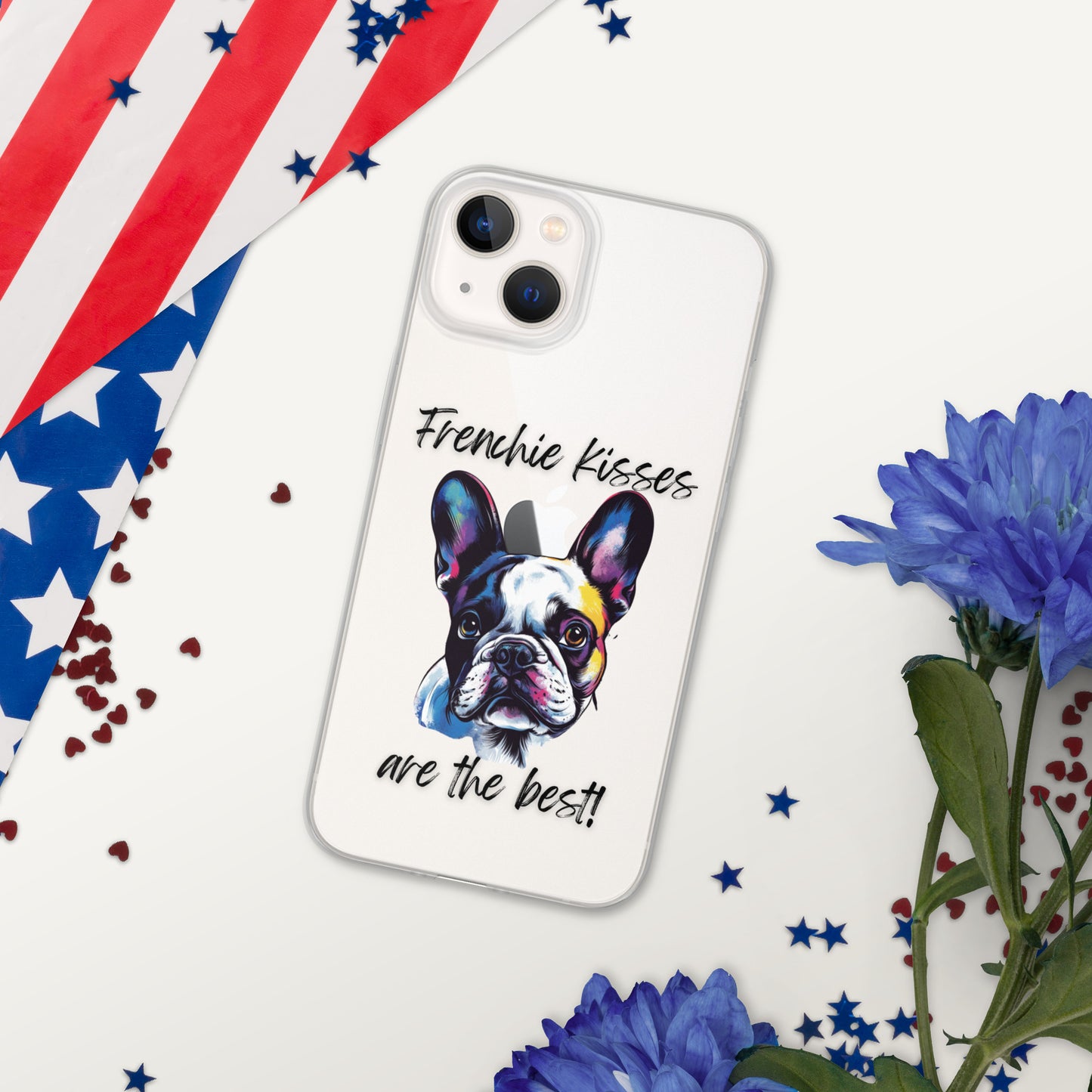 French Bulldog - Clear Case for iPhone®