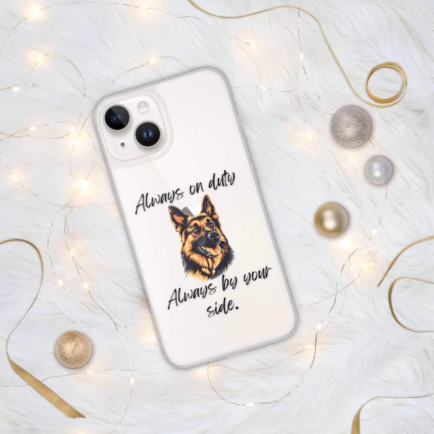 German Shepherd - Clear Case for iPhone®