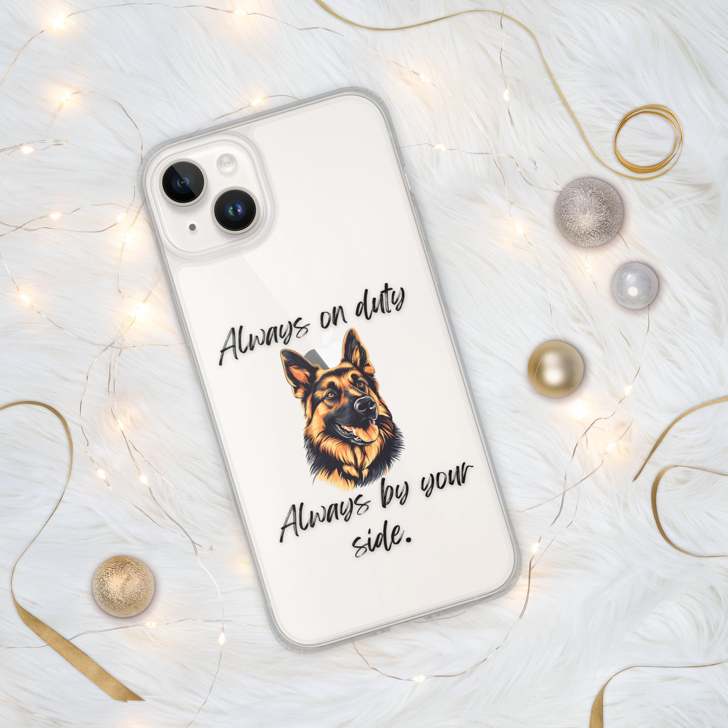 German Shepherd - Clear Case for iPhone®