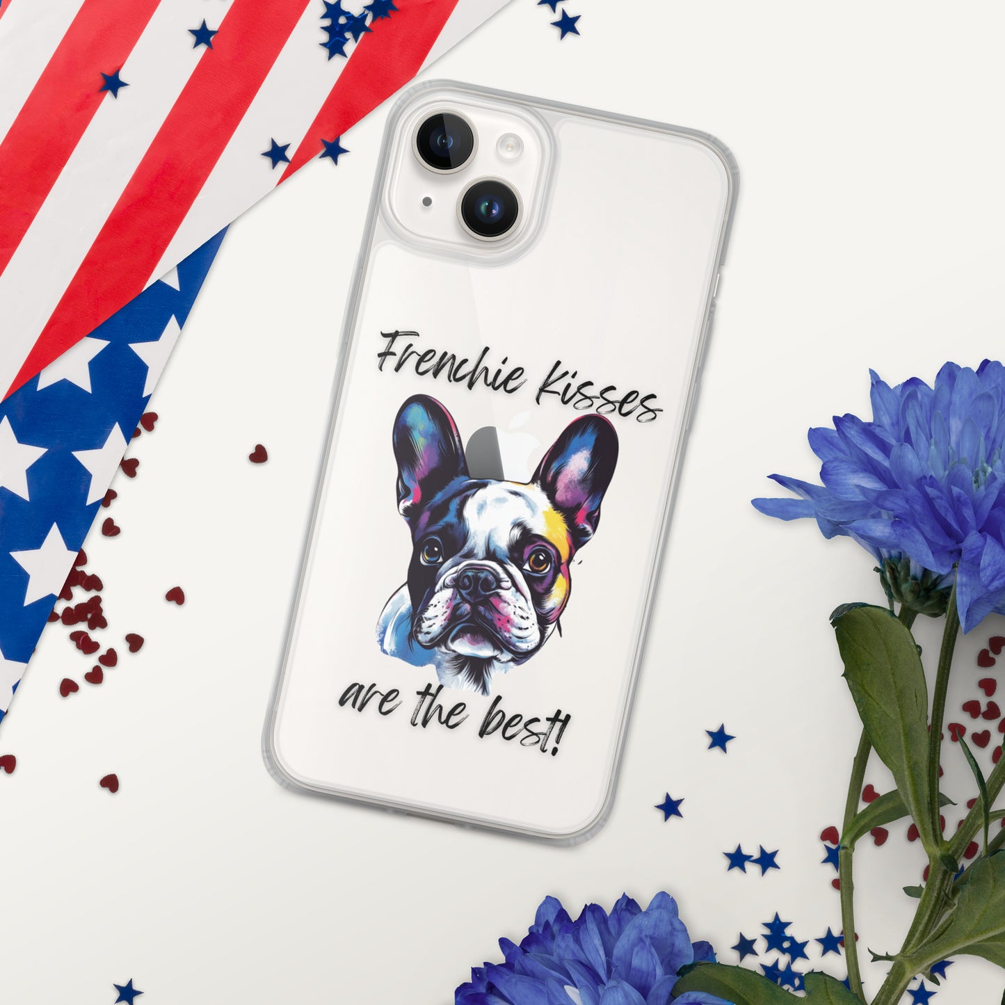 French Bulldog - Clear Case for iPhone®