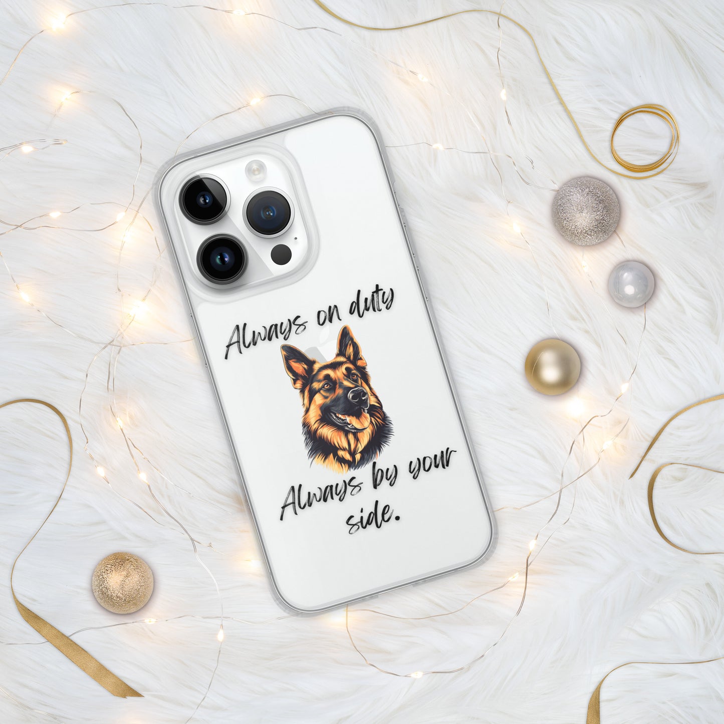 German Shepherd - Clear Case for iPhone®