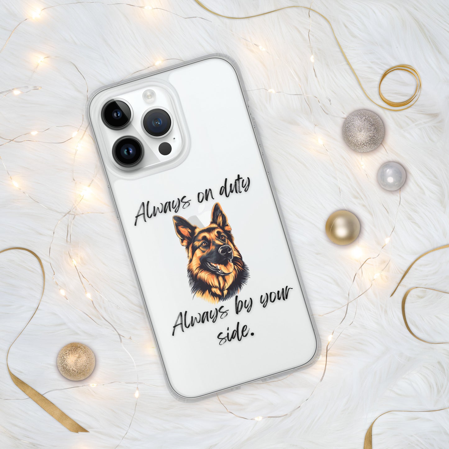 German Shepherd - Clear Case for iPhone®