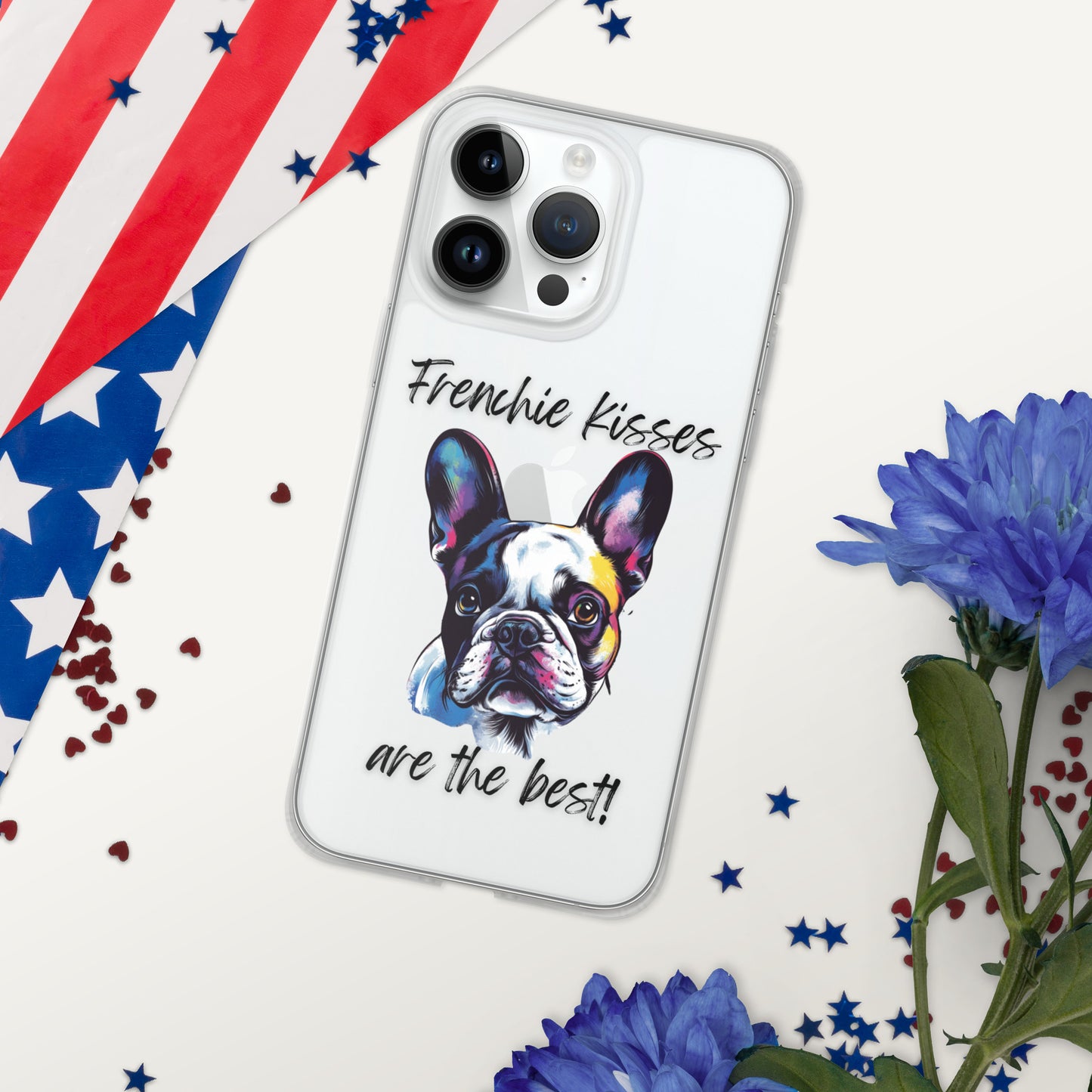 French Bulldog - Clear Case for iPhone®