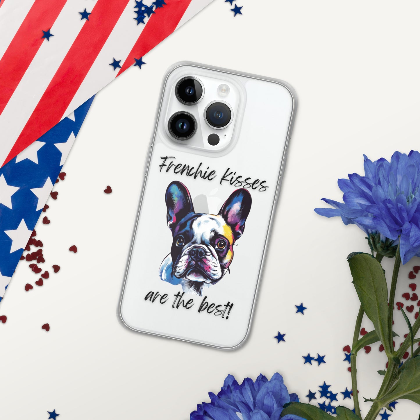 French Bulldog - Clear Case for iPhone®