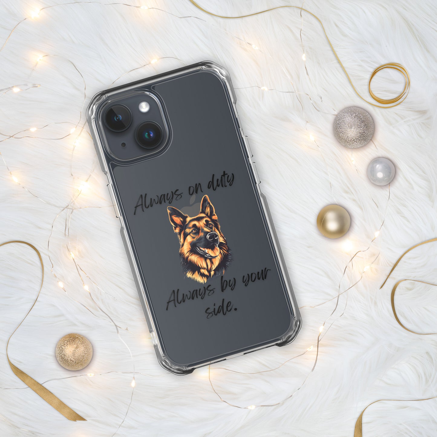 German Shepherd - Clear Case for iPhone®