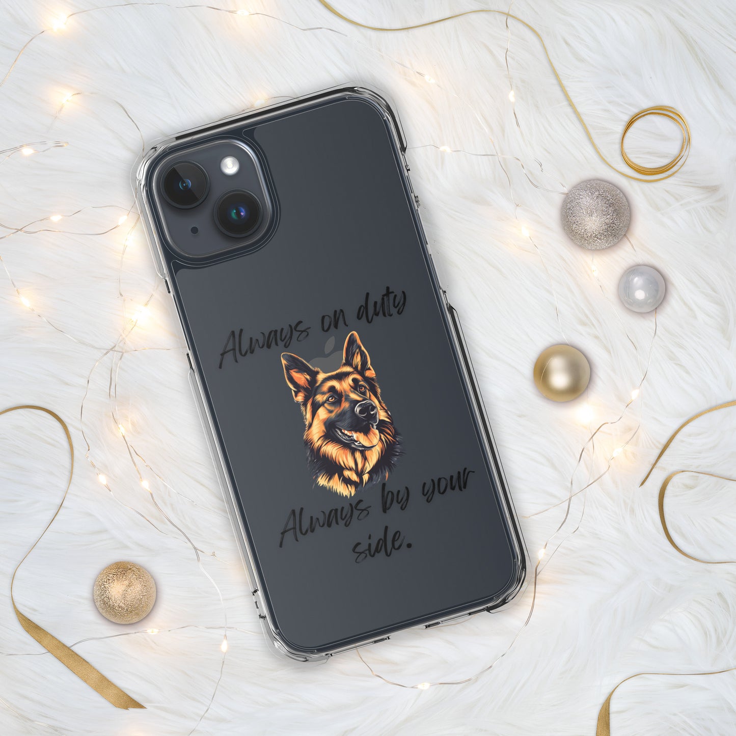 German Shepherd - Clear Case for iPhone®