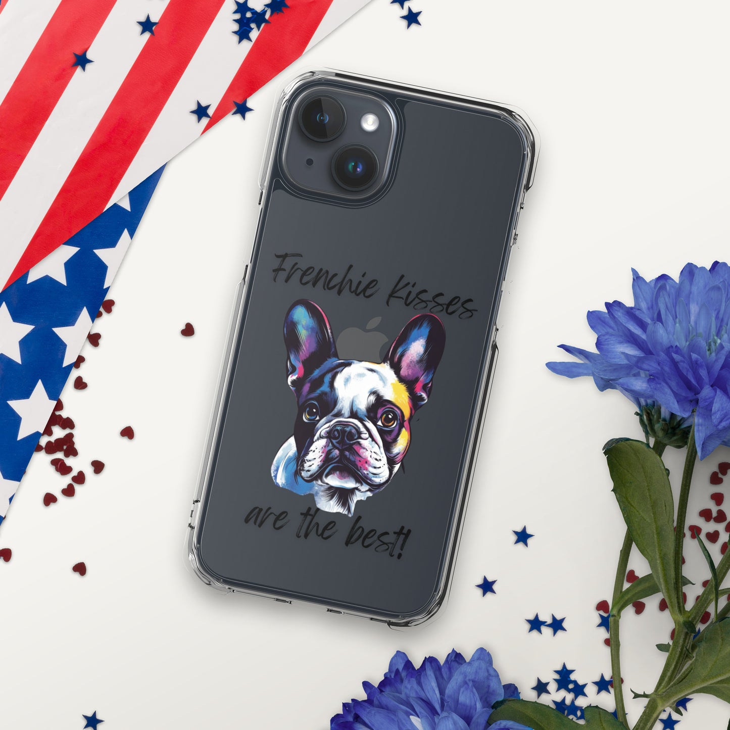 French Bulldog - Clear Case for iPhone®