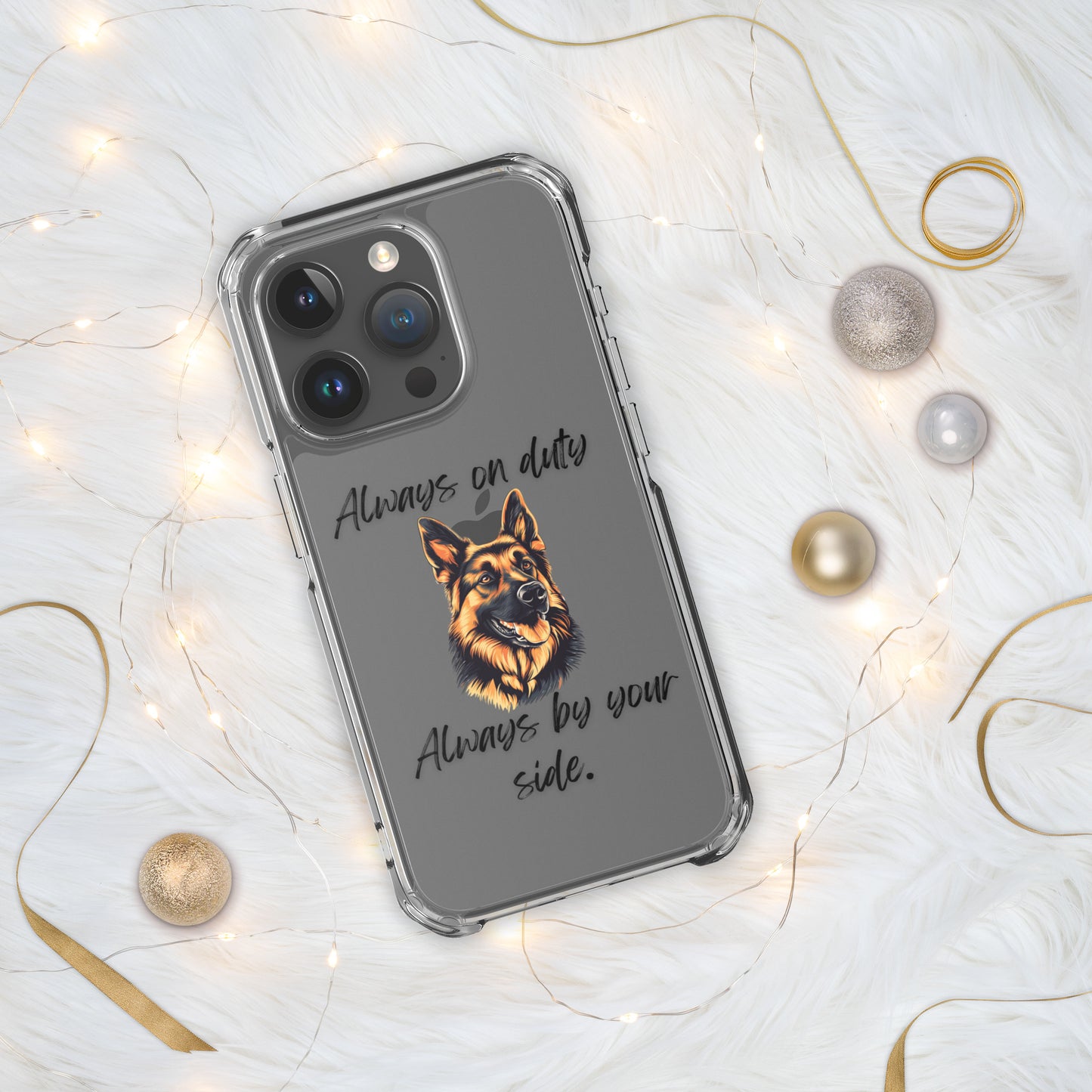 German Shepherd - Clear Case for iPhone®