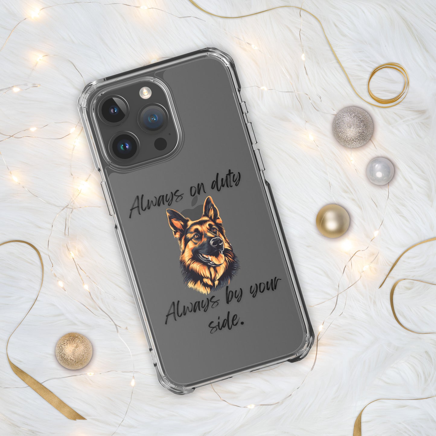 German Shepherd - Clear Case for iPhone®