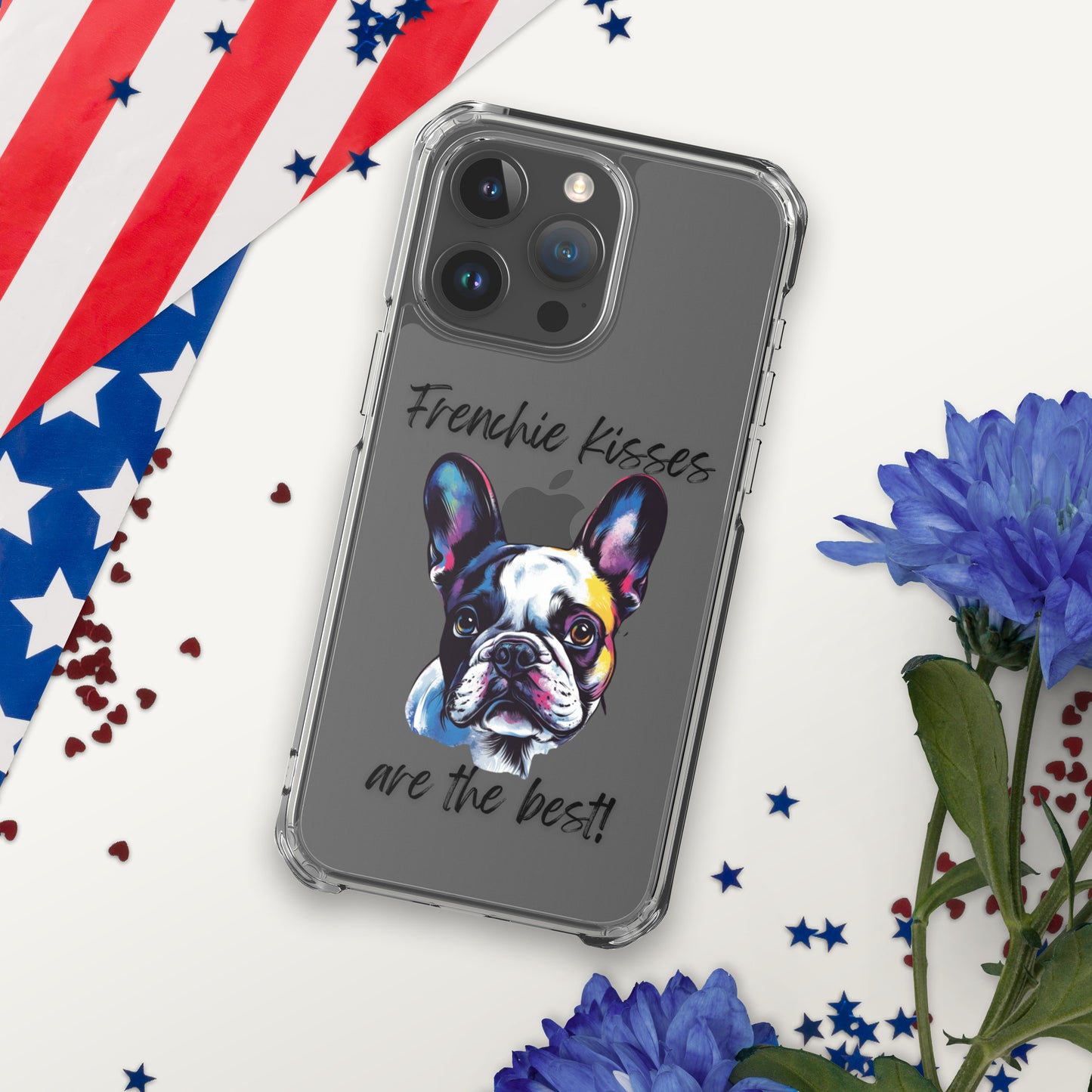 French Bulldog - Clear Case for iPhone®