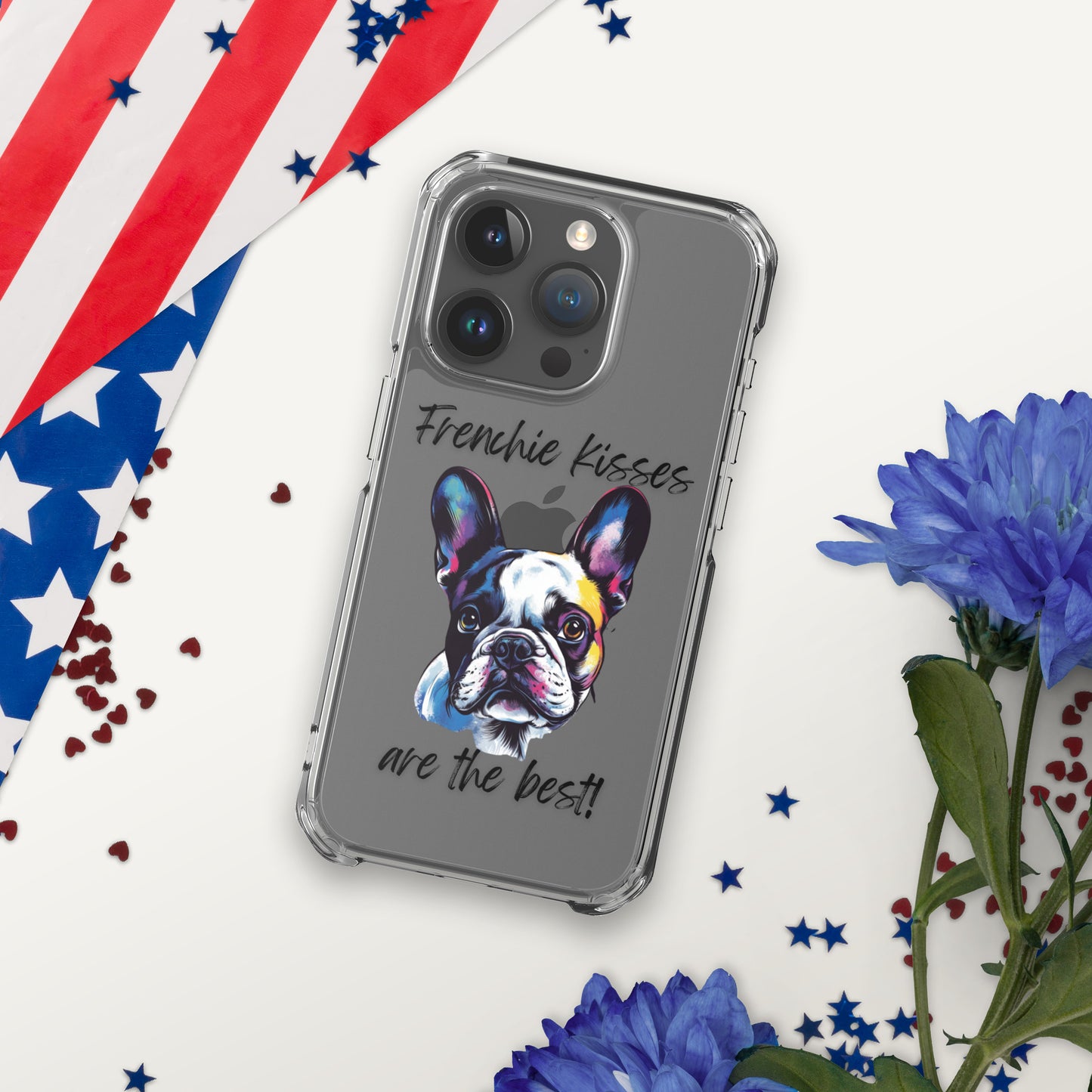 French Bulldog - Clear Case for iPhone®