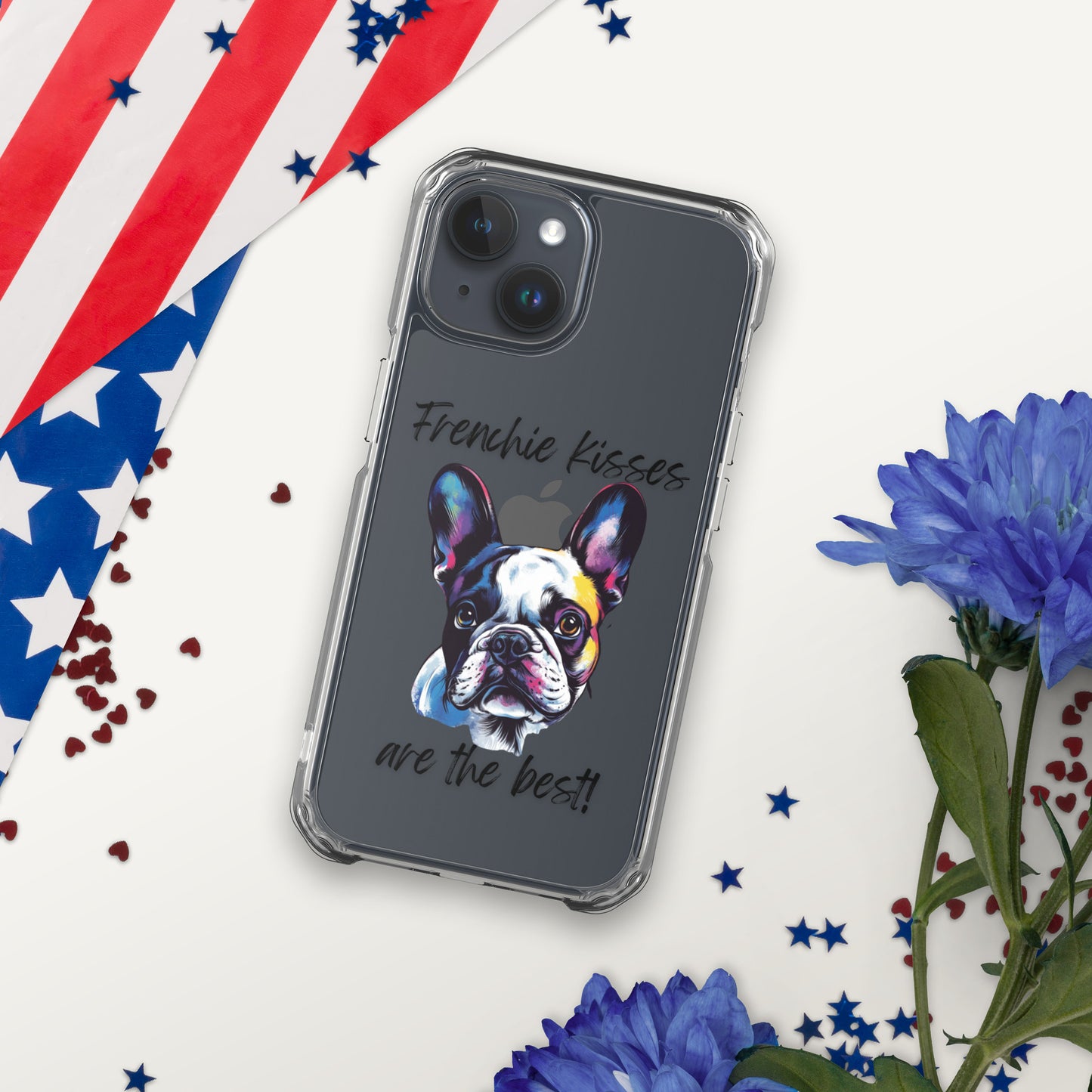 French Bulldog - Clear Case for iPhone®