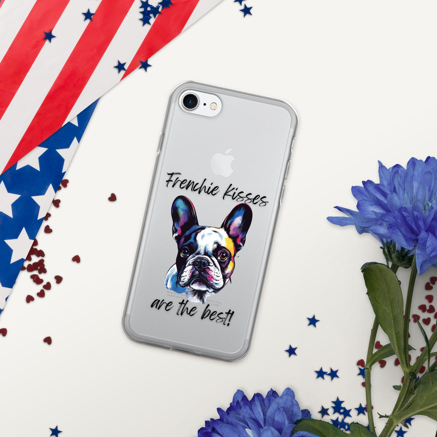 French Bulldog - Clear Case for iPhone®