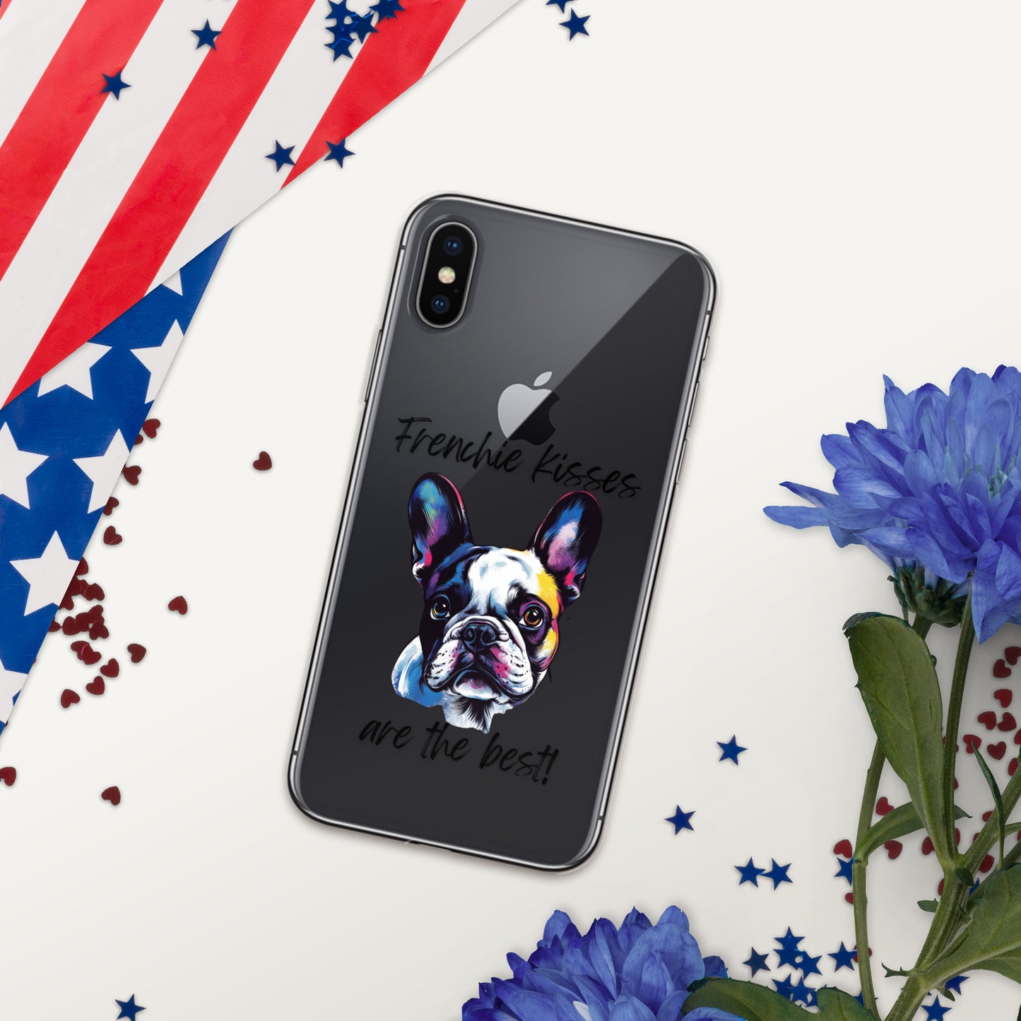 French Bulldog - Clear Case for iPhone®