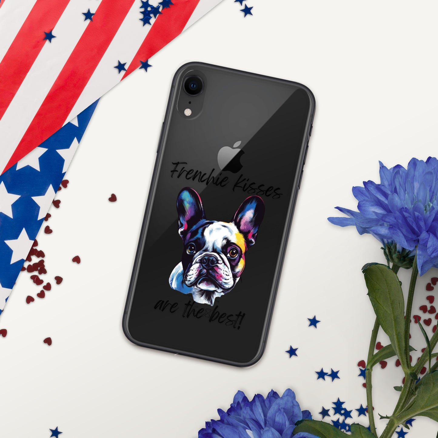 French Bulldog - Clear Case for iPhone®