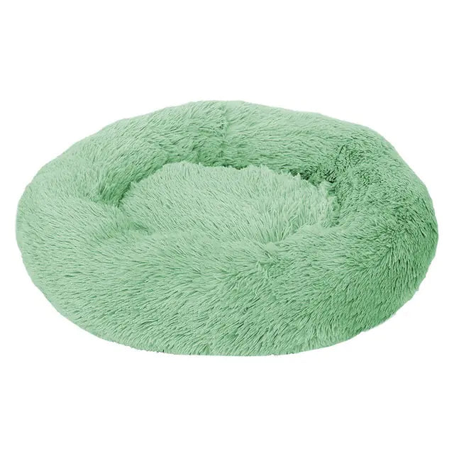 Pet Dog Bed Comfortable Donut Cuddler