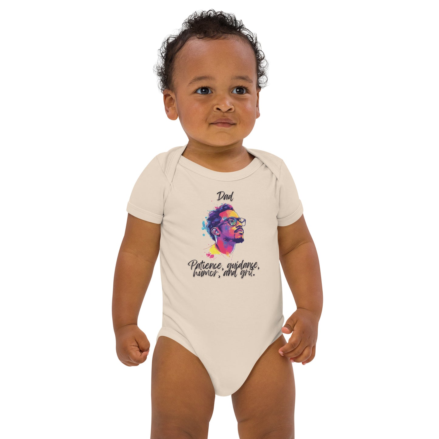 Dad´s Organic cotton baby bodysuit