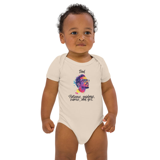 Dad´s Organic cotton baby bodysuit