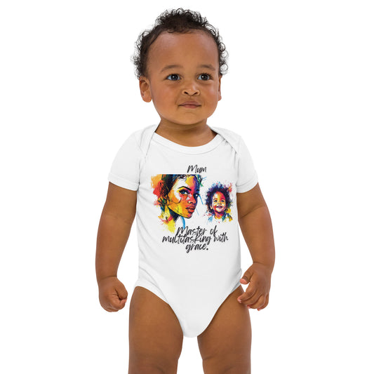 Mum´s Organic cotton baby bodysuit